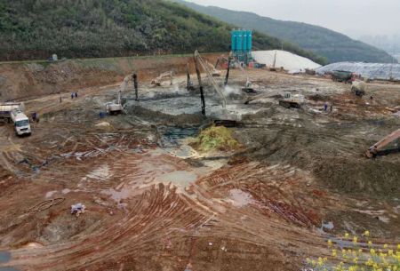 江蘇某紡織廠污染土壤修復項目